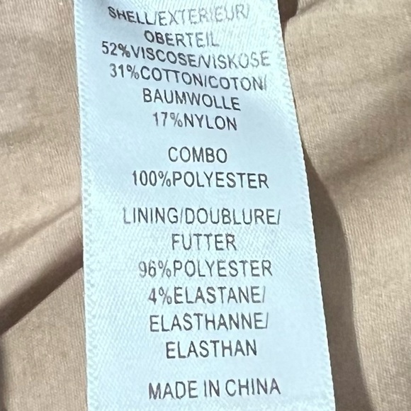 Adrianna Papell navy blue asymetrical overlay draped Dress 12 - Picture 3 of 12